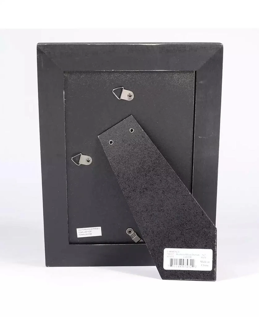 商品Lawrence Frames|Durham Weathered Black Wood Picture Frame - 5" x 7",价格¥108,第3张图片详细描述