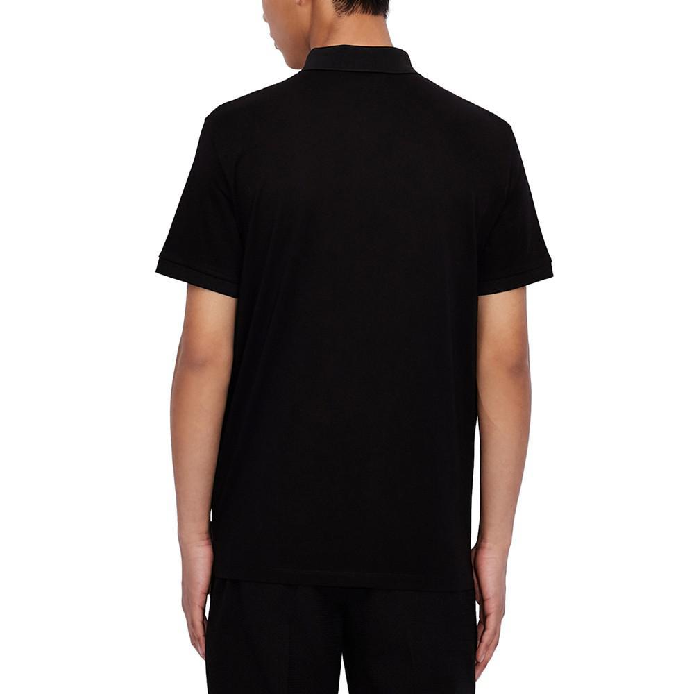 商品Armani Exchange|Men's Milano/New York Regular-Fit Logo-Print Polo Shirt,价格¥444,第5张图片详细描述