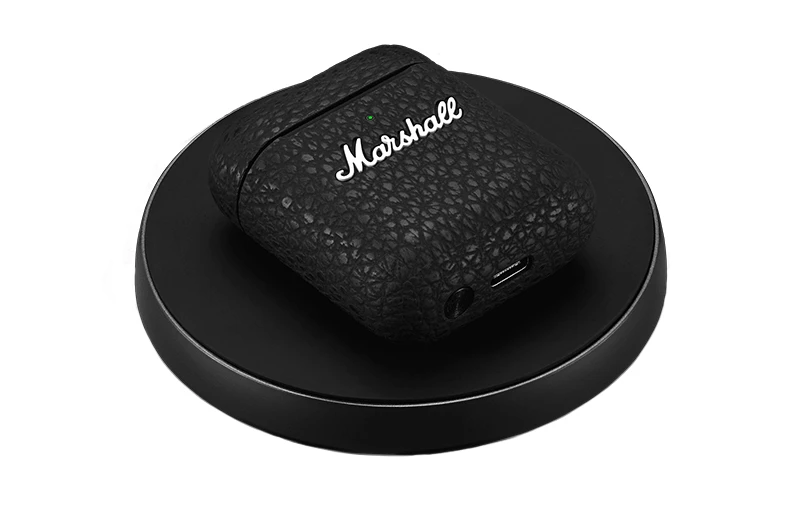 商品[国内直发] Marshall|马歇尔 MINOR III 摇滚复古皮革纹理防滑耐磨 半入耳式 蓝牙耳机,价格¥1247,第4张图片详细描述