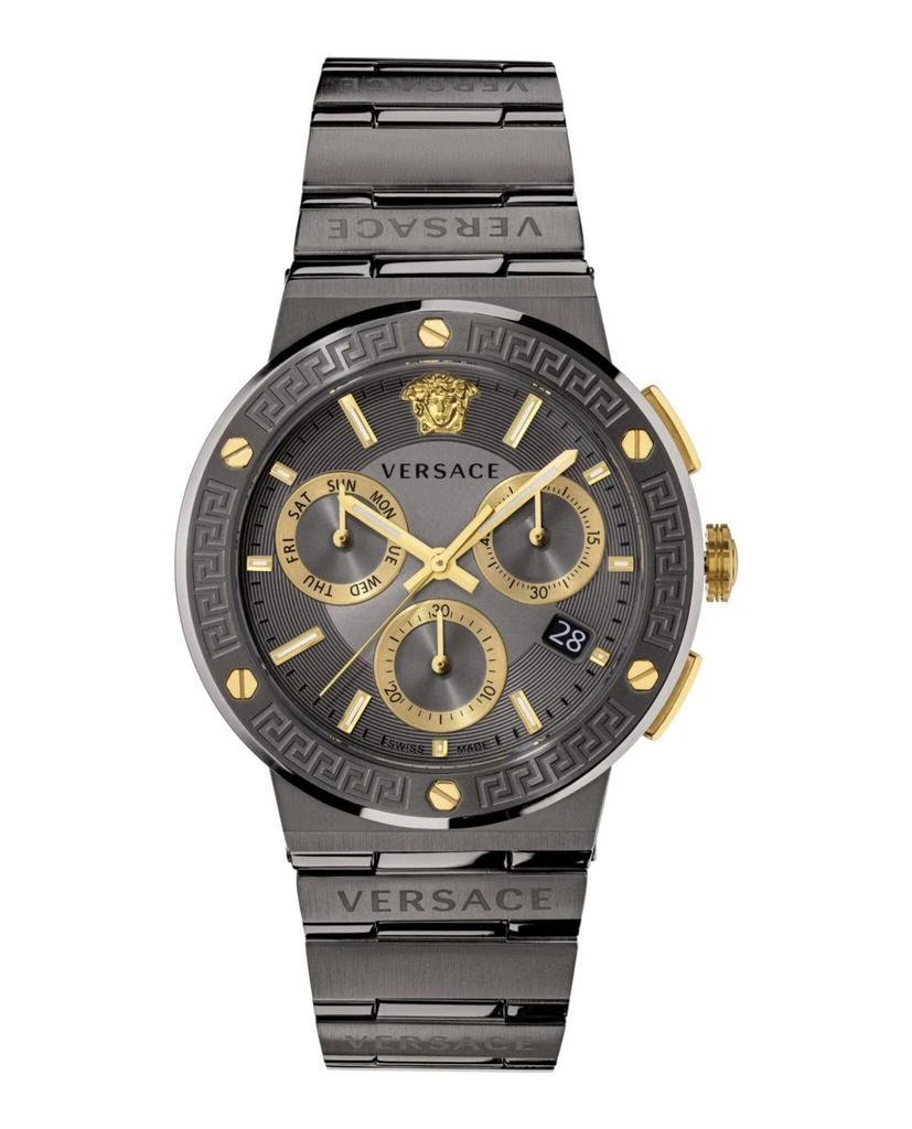 商品Versace|Greca Logo Chronograph Watch,价格¥9245,第1张图片