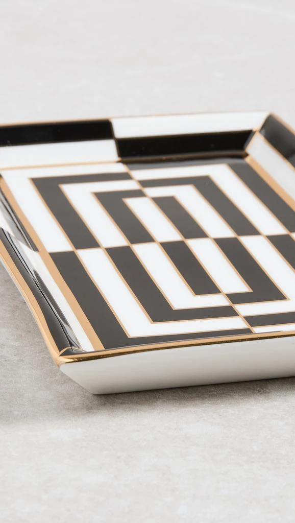 商品Jonathan Adler|Jonathan Adler Op Art 矩形托盘,价格¥559,第4张图片详细描述