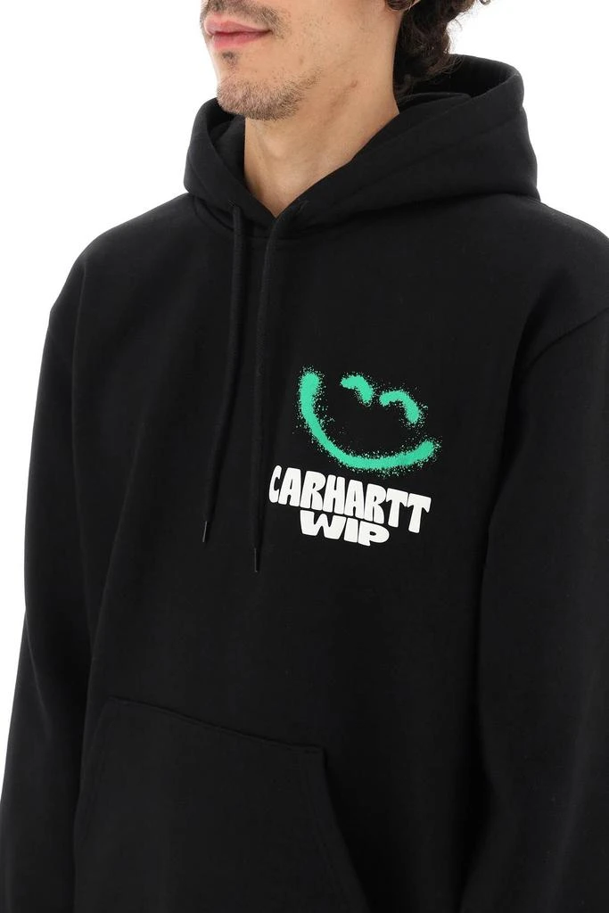 商品Carhartt WIP|HAPPY SCRIPT HOODED SWEATSHIRT,价格¥517,第5张图片详细描述