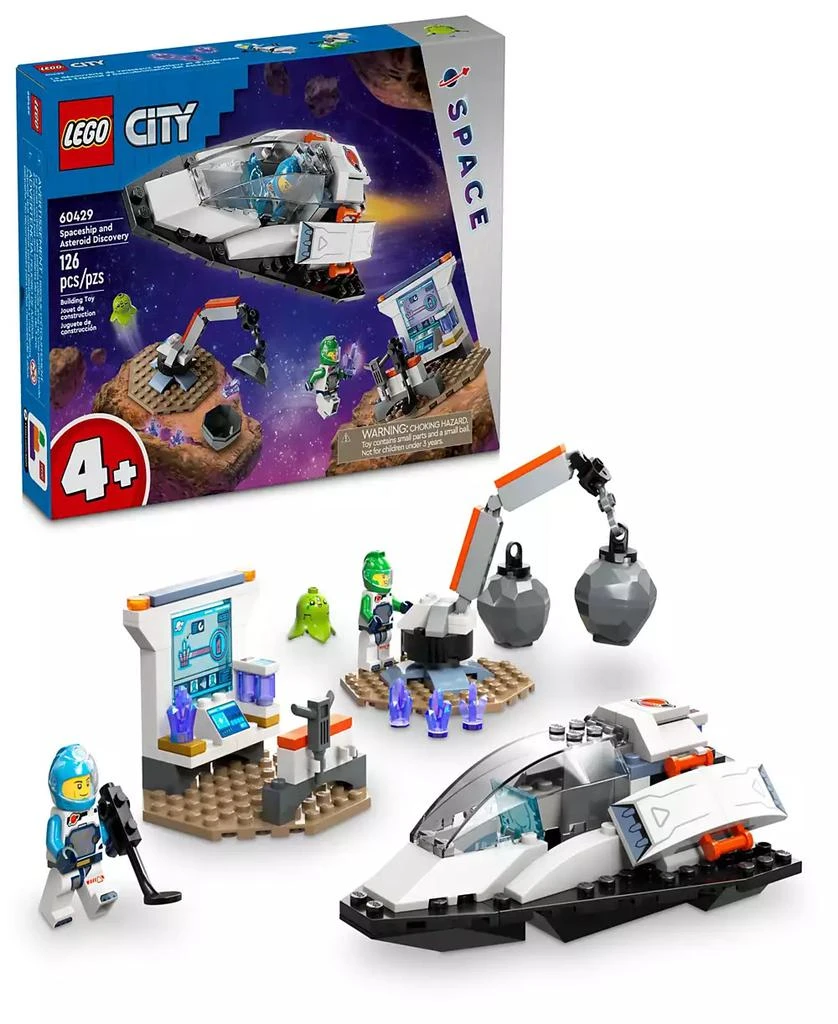 商品LEGO|LEGO City Spaceship and Asteroid Discovery Set 60429,价格¥150,第1张图片