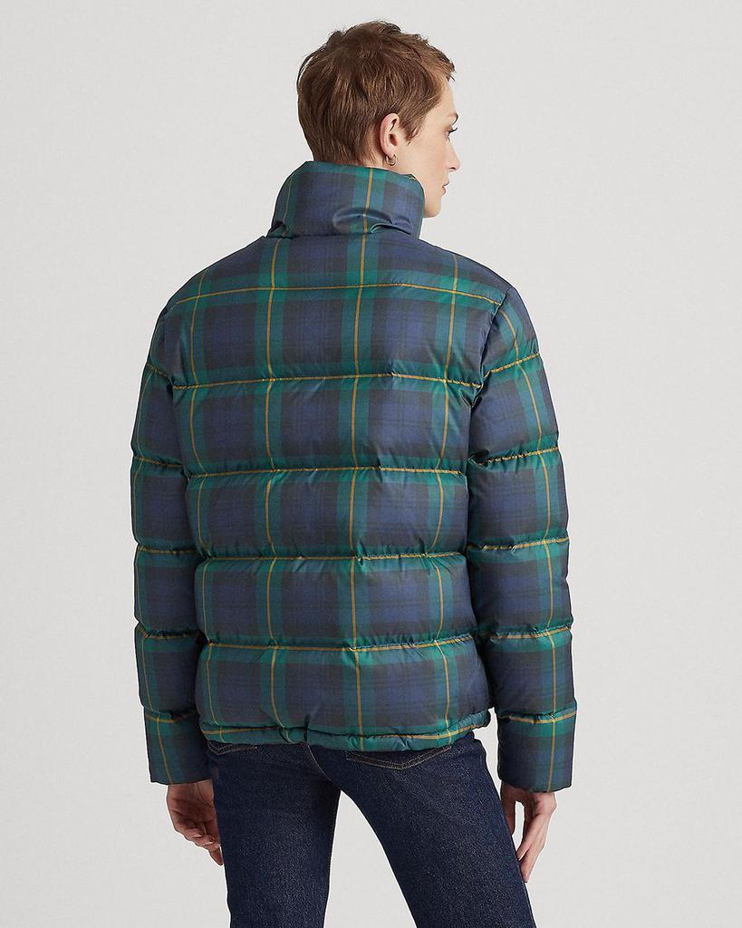 Plaid Puffer Coat商品第2张图片规格展示