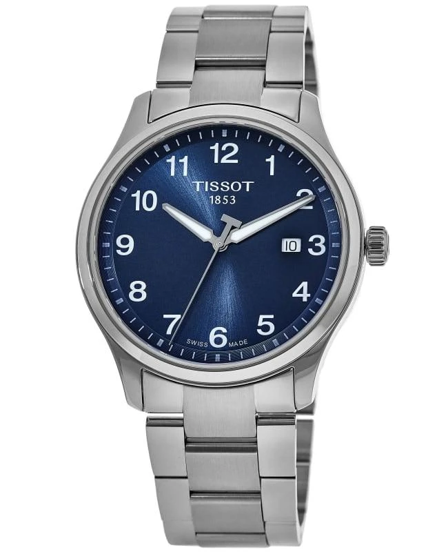商品Tissot|Tissot Classic XL Blue Dial Stainless Steel Men's Watch T116.410.11.047.00,价格¥2004,第1张图片