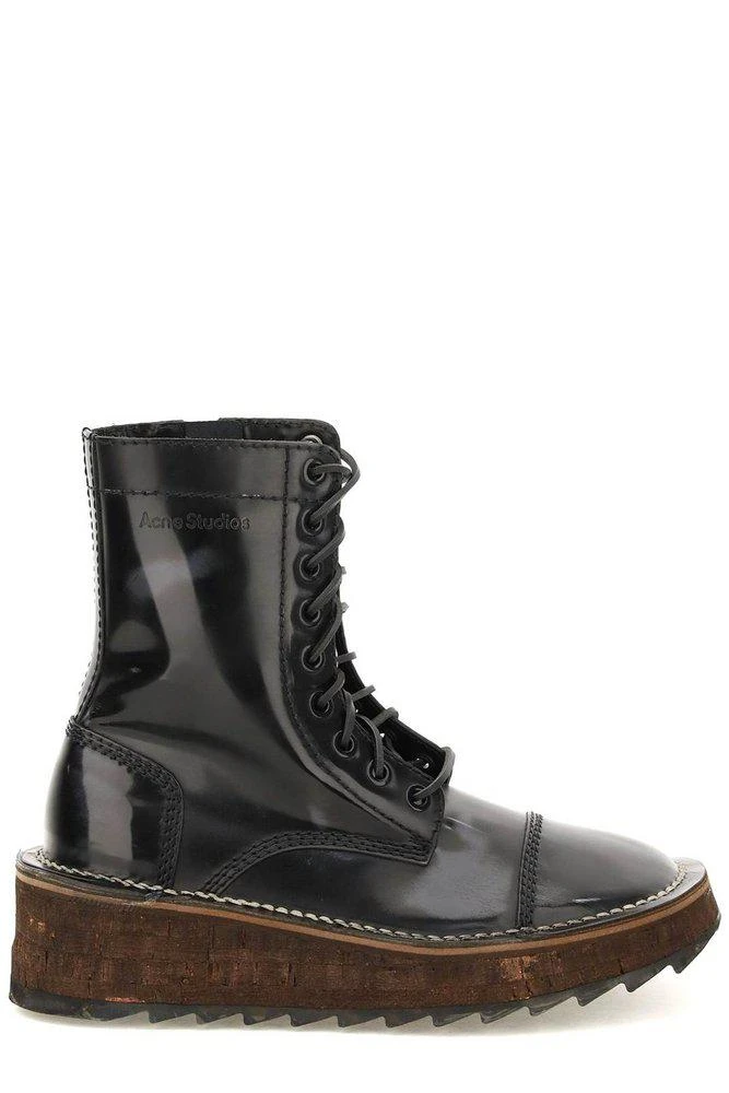 商品Acne Studios|Acne Studios Lace-Up Ankle Boots,价格¥4297,第1张图片