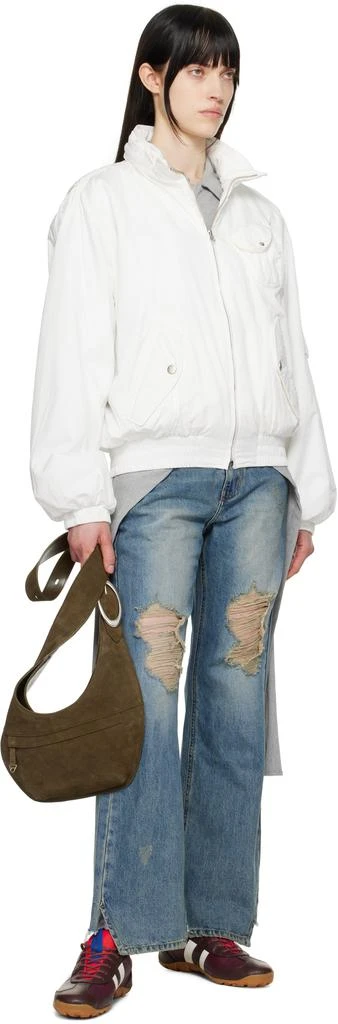 商品OPEN YY|Brown Curve Crossbody Bag,价格¥2361,第5张图片详细描述