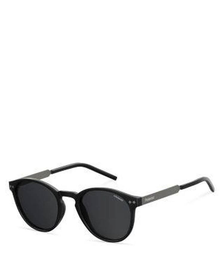 商品Polaroid|Men's Polarized Combination Round Sunglasses, 50mm,价格¥487,第4张图片详细描述