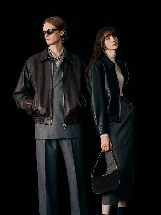 商品DUNST FOR MEN|Turn-Up Wide Wool Slacks _Grey,价格¥1050,第2张图片详细描述