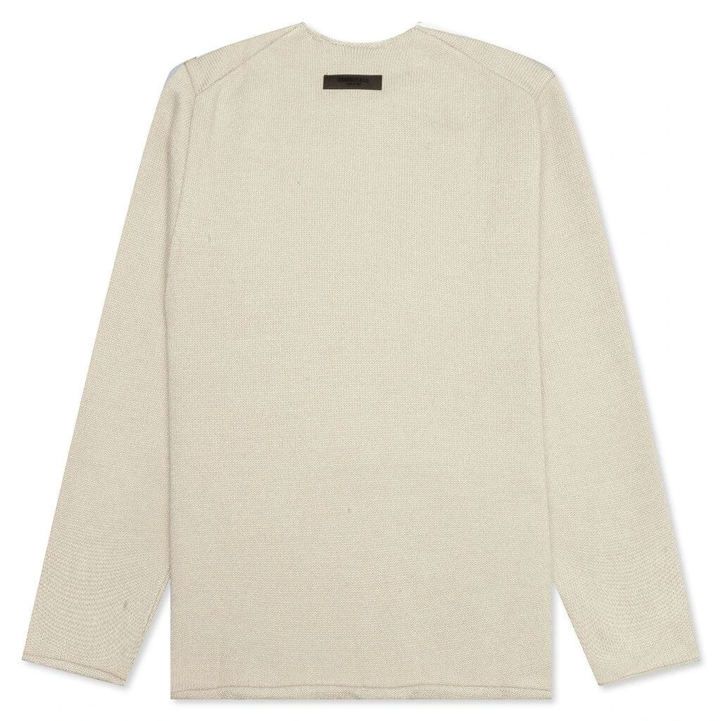 商品Essentials|Essentials Raw Edge Sweater - Wheat,价格¥920,第2张图片详细描述