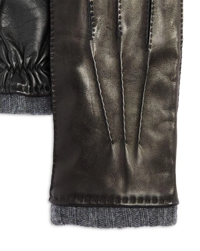 商品The Men's Store at Bloomingdale's|Leather Cashmere Lined Gloves - Exclusive,价格¥673,第3张图片详细描述