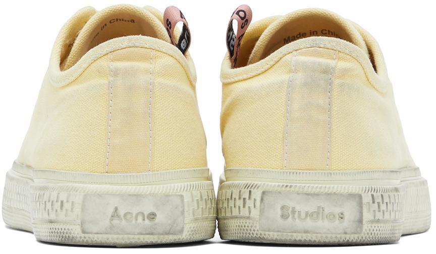 商品Acne Studios|Yellow Ballow Tumbled Low Sneakers,价格¥1329,第4张图片详细描述