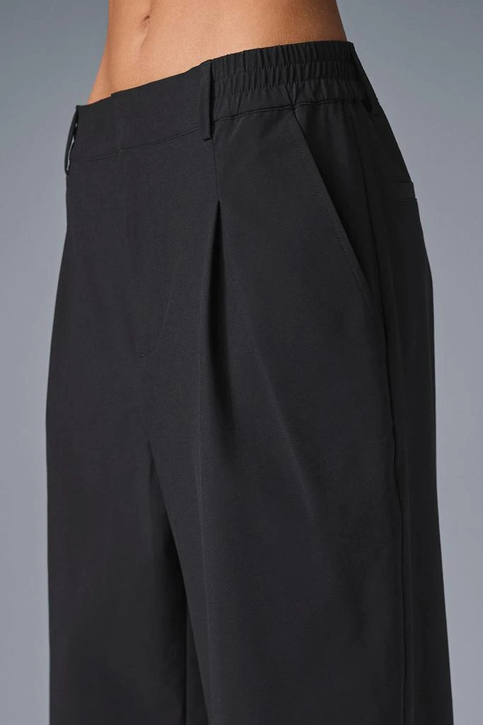 商品Alo|High-Waist Pursuit Trouser (Regular) - Black,价格¥1146,第4张图片详细描述