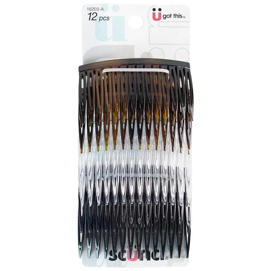 商品Scunci|Plastic Side Hair Combs,价格¥42,第3张图片详细描述