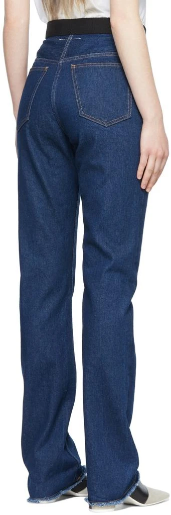 商品MAISON MARGIELA|Blue Belt Jeans,价格¥3273,第3张图片详细描述