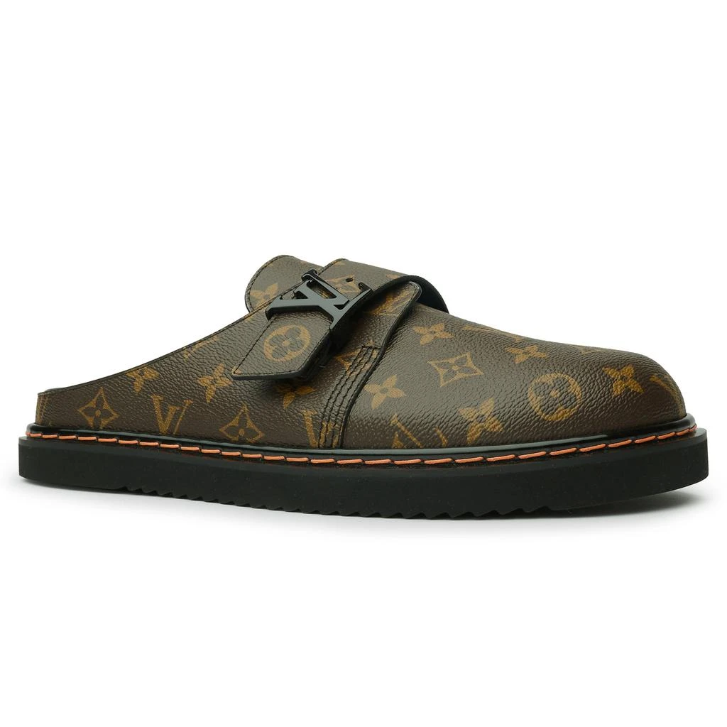 商品Louis Vuitton|Louis Vuitton Monogram LV Easy Brown Mule,价格¥6168,第2张图片详细描述
