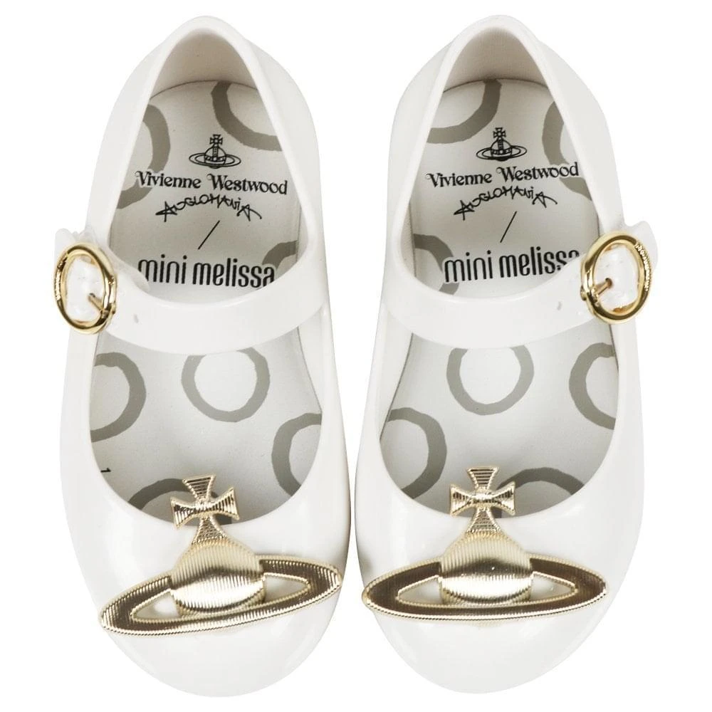 商品Vivienne Westwood + Melissa|Young Orb Shoes White,价格¥505,第3张图片详细描述