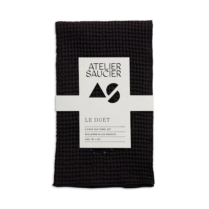 商品ATELIER SAUCIER|C'est La Vie Tea Towel, Set of 2,价格¥494,第2张图片详细描述