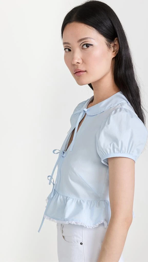 商品Sandy Liang|Sandy Liang Elise Top,价格¥1369,第4张图片详细描述
