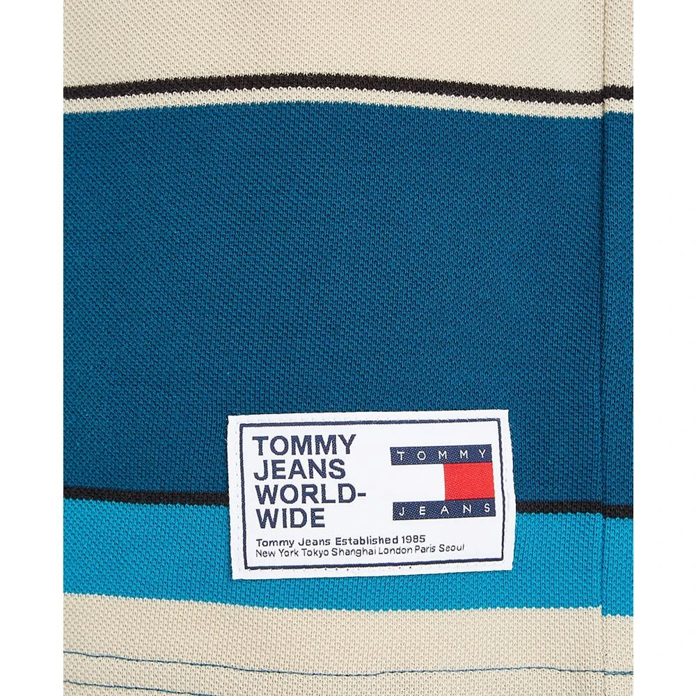 商品Tommy Hilfiger|Men's Bold Pique Stripe Tee,价格¥373,第4张图片详细描述