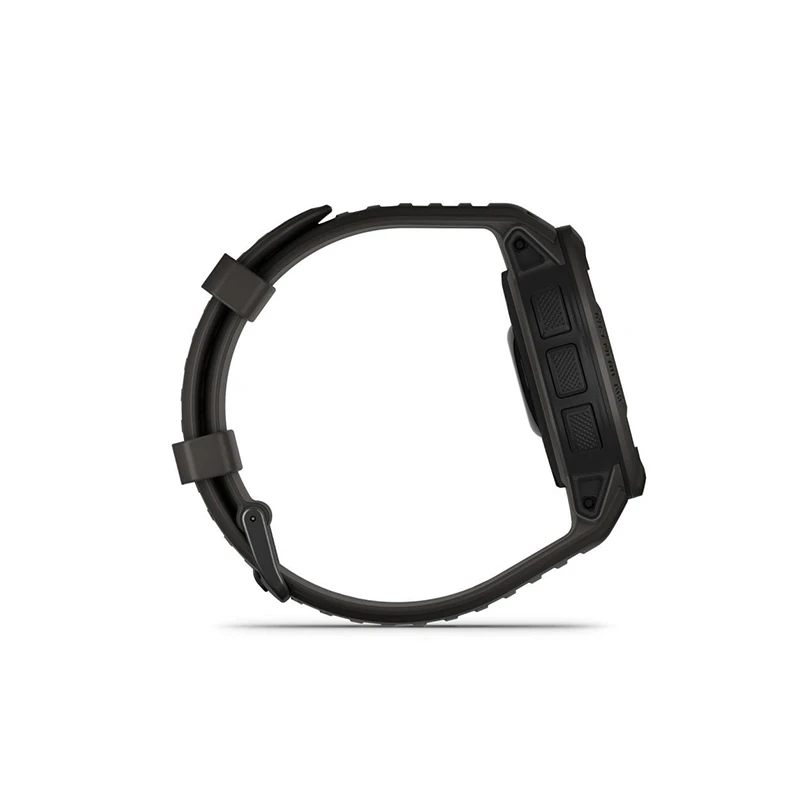GARMIN 男女同款黑色树脂表盘石英机芯硅胶表带智能手表45MM 商品