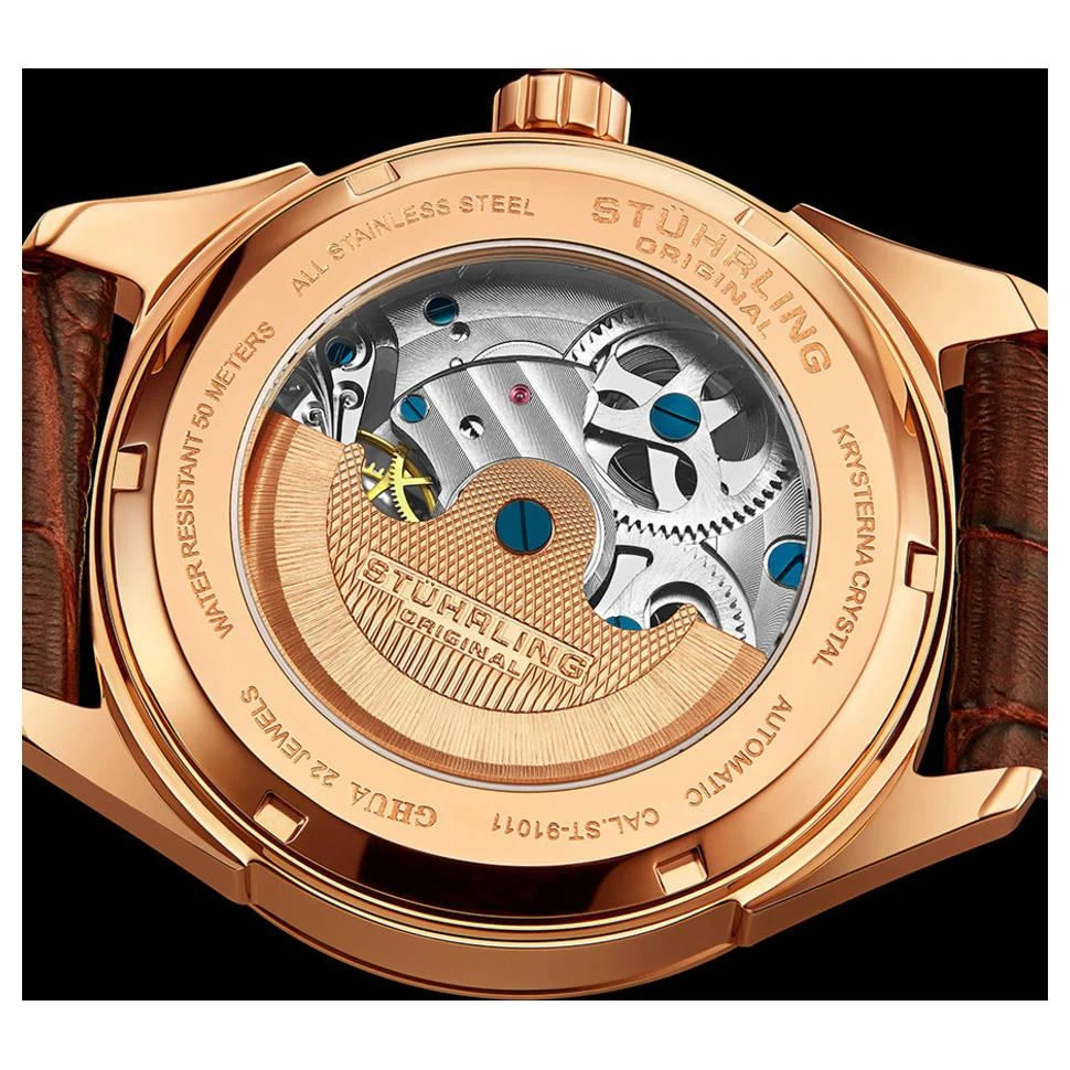 商品Stuhrling|Stuhrling Legacy Men's Automatic Watch,价格¥2204,第2张图片详细描述