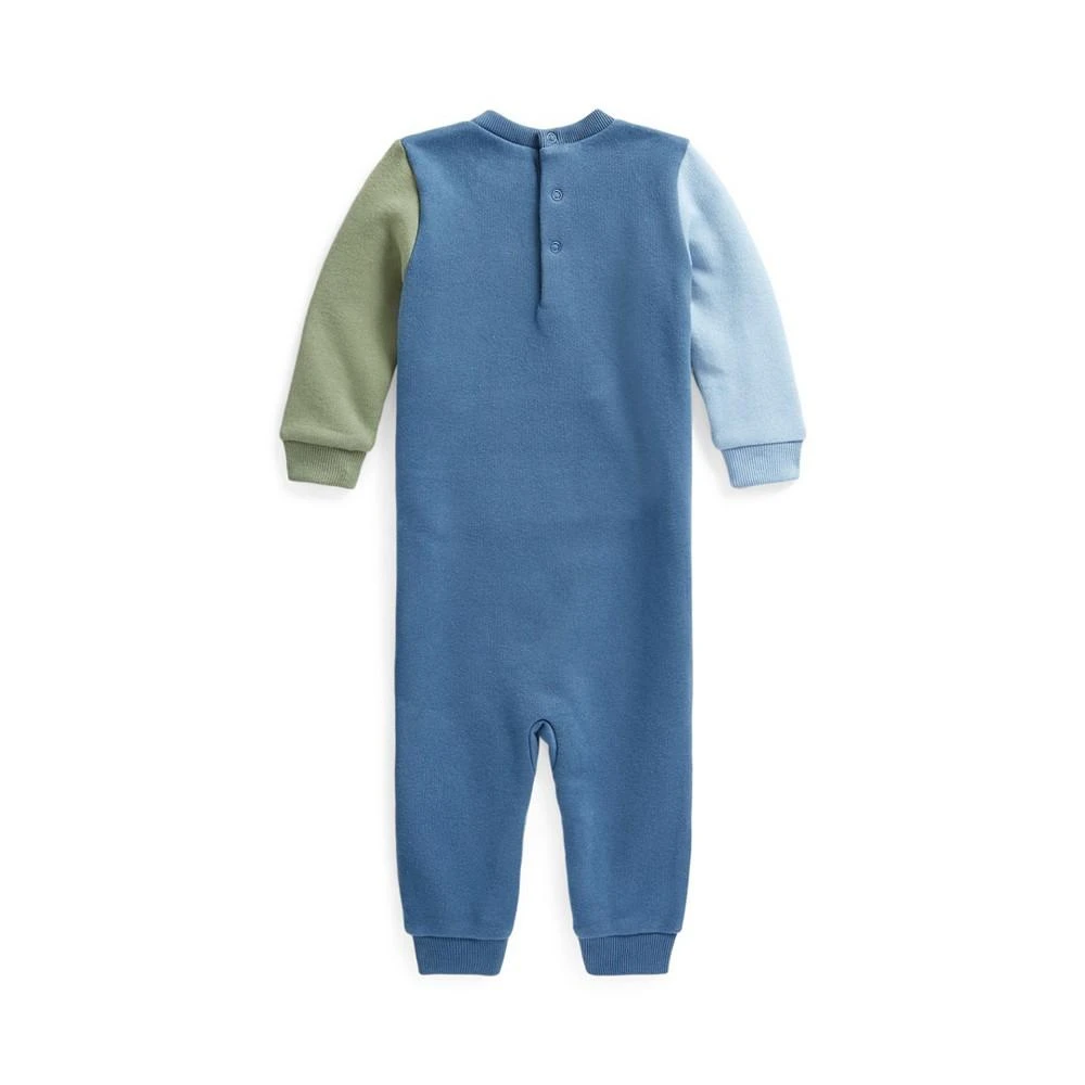 商品Ralph Lauren|Baby Boys Color-Blocked Fleece Coverall One Piece,价格¥190,第2张图片详细描述