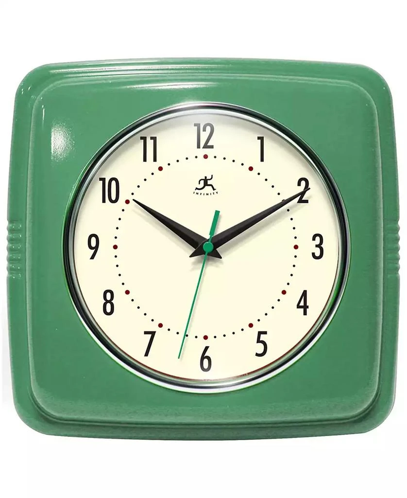 商品Infinity Instruments|Square Wall Clock,价格¥193,第1张图片