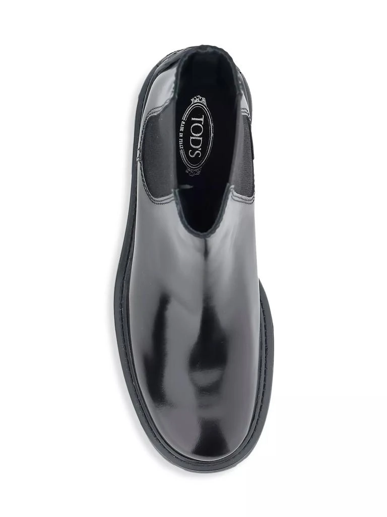 商品Tod's|Patent Leather Lug-Sole Chelsea Boots,价格¥6712,第4张图片详细描述