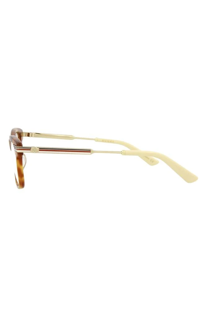 商品Gucci|52mm Novelty Square Optical Glasses,价格¥1956,第2张图片详细描述