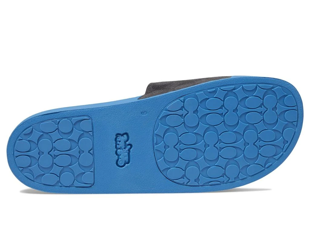 商品Coach|Signature Coated Canvas Pool Slide,价格¥721,第3张图片详细描述