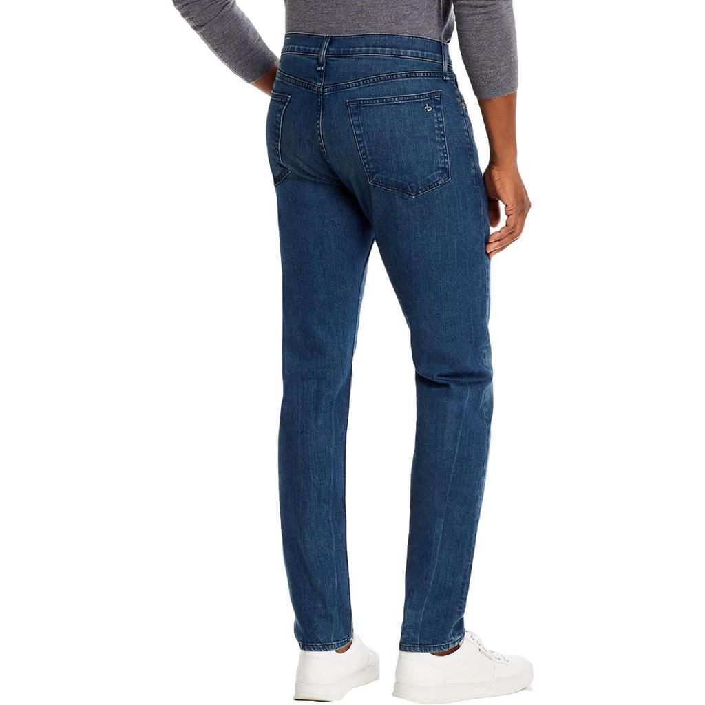 商品Rag & Bone|Rag & Bone Mens Fit 2 Mid-Rise Slim Fit Straight Leg Jeans,价格¥246-¥410,第5张图片详细描述