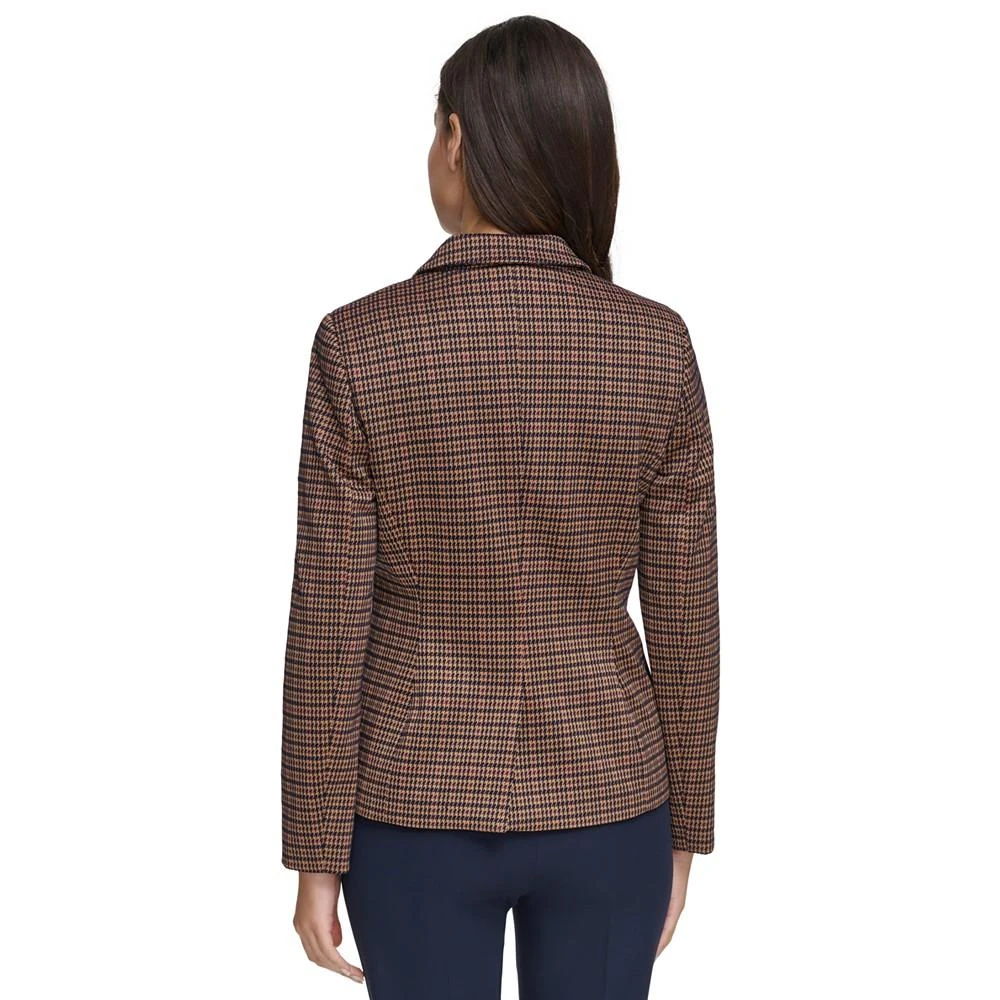 商品Tommy Hilfiger|Women's One-Button Plaid Blazer,价格¥1099,第2张图片详细描述