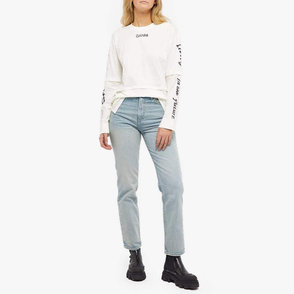 商品Ganni|GANNI Casual Tint Jeans,价格¥757,第5张图片详细描述