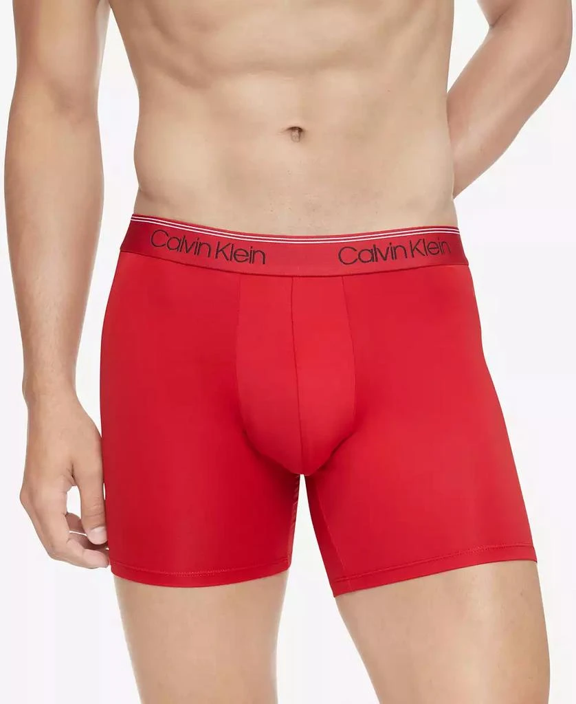 商品Calvin Klein|Men's 3+1 Value Pack Micro Stretch Boxer Briefs,价格¥355,第4张图片详细描述