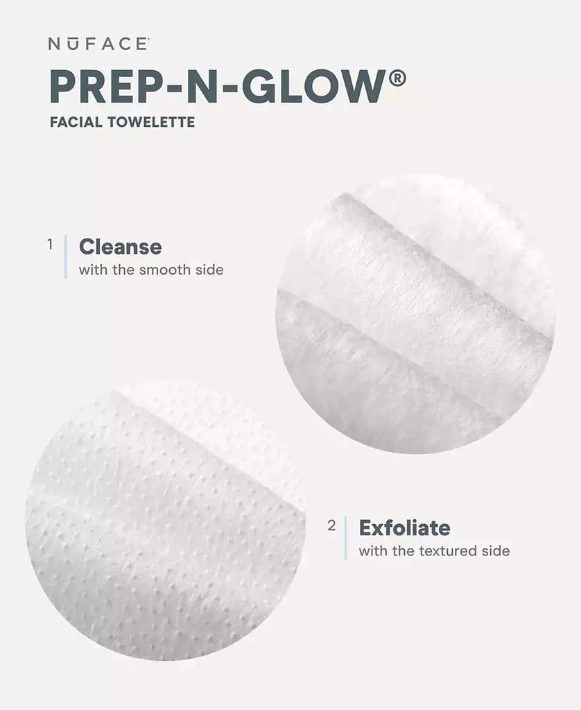 商品NuFace|Prep-N-Glow Facial Towelette, 20-Pk.,价格¥271,第4张图片详细描述