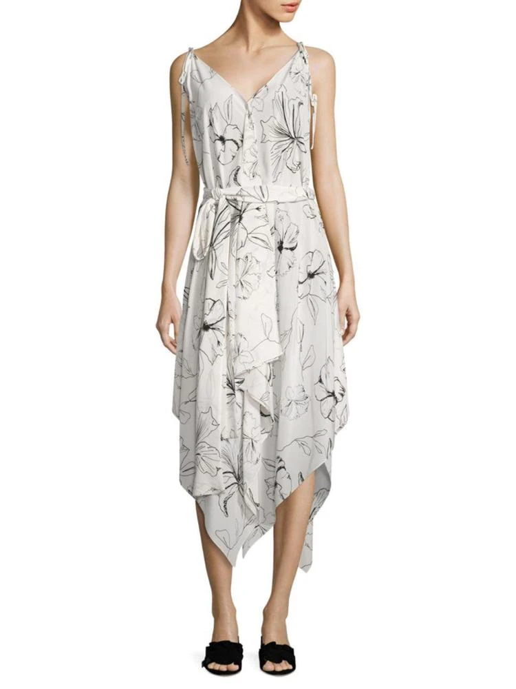 商品Diane von Furstenberg|Floral Silk Dress,价格¥1337,第1张图片