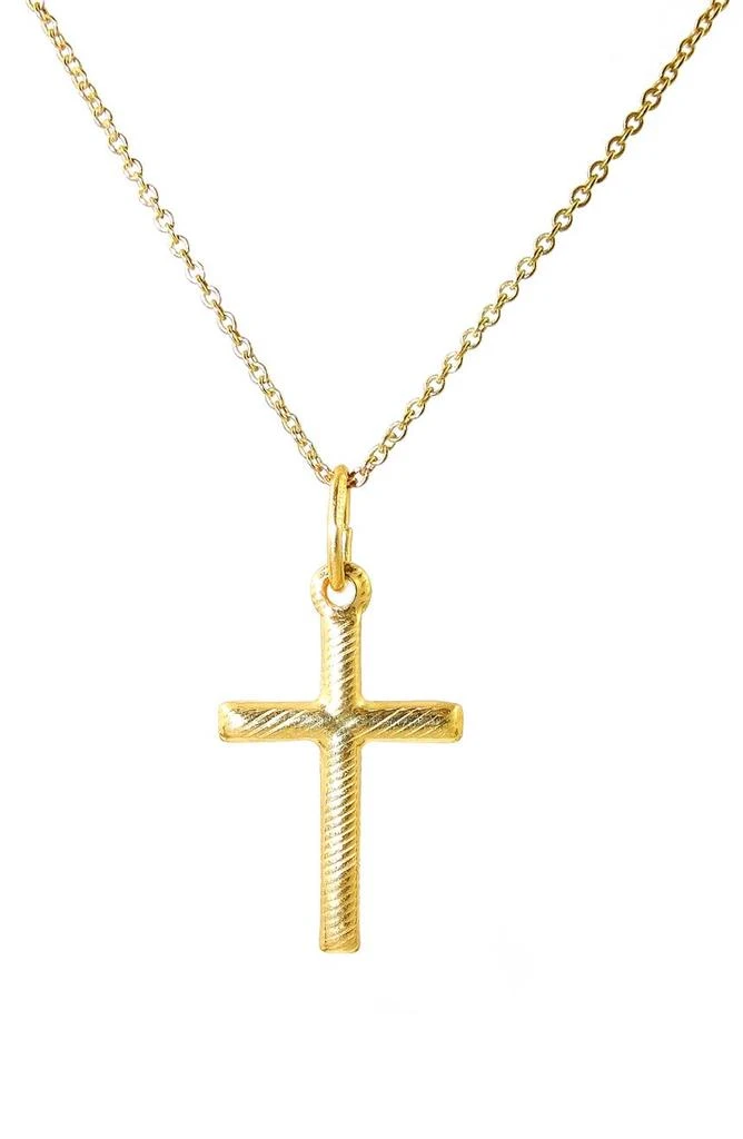 商品Savvy Cie Jewels|Cross Pendant Necklace,价格¥189,第2张图片详细描述