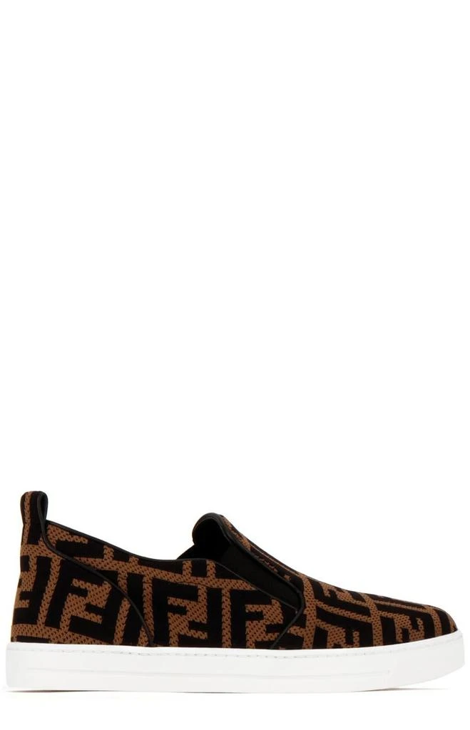 商品Fendi|Fendi Kids FF Motif Slip-On Sneakers,价格¥3229,第3张图片详细描述