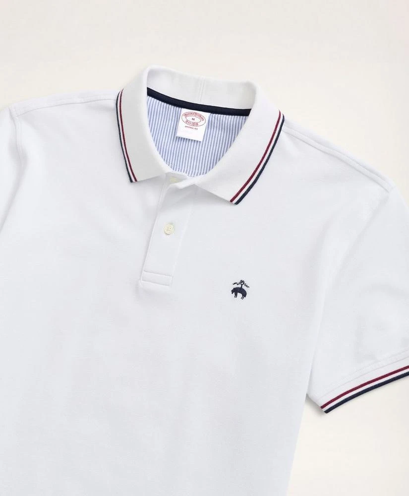 商品Brooks Brothers|男款棉质经典 pique polo 衫,价格¥551,第2张图片详细描述