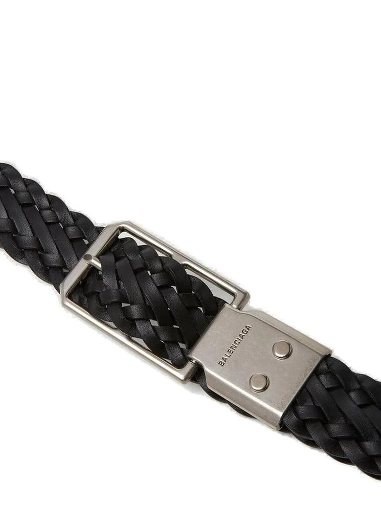 商品Balenciaga|Balenciaga Woven Buckle Belt,价格¥2969,第2张图片详细描述