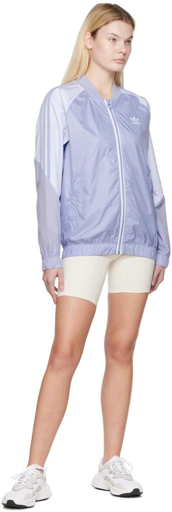 商品Adidas|Purple Summer SST Zip-Up Track Jacket,价格¥224,第4张图片详细描述