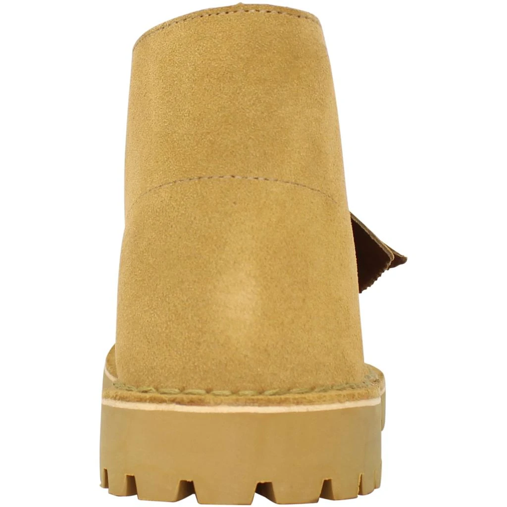 商品Clarks|Clarks Desert Rock Oakmoss Suede/Yellow  26162703 Men's,价格¥507,第3张图片详细描述