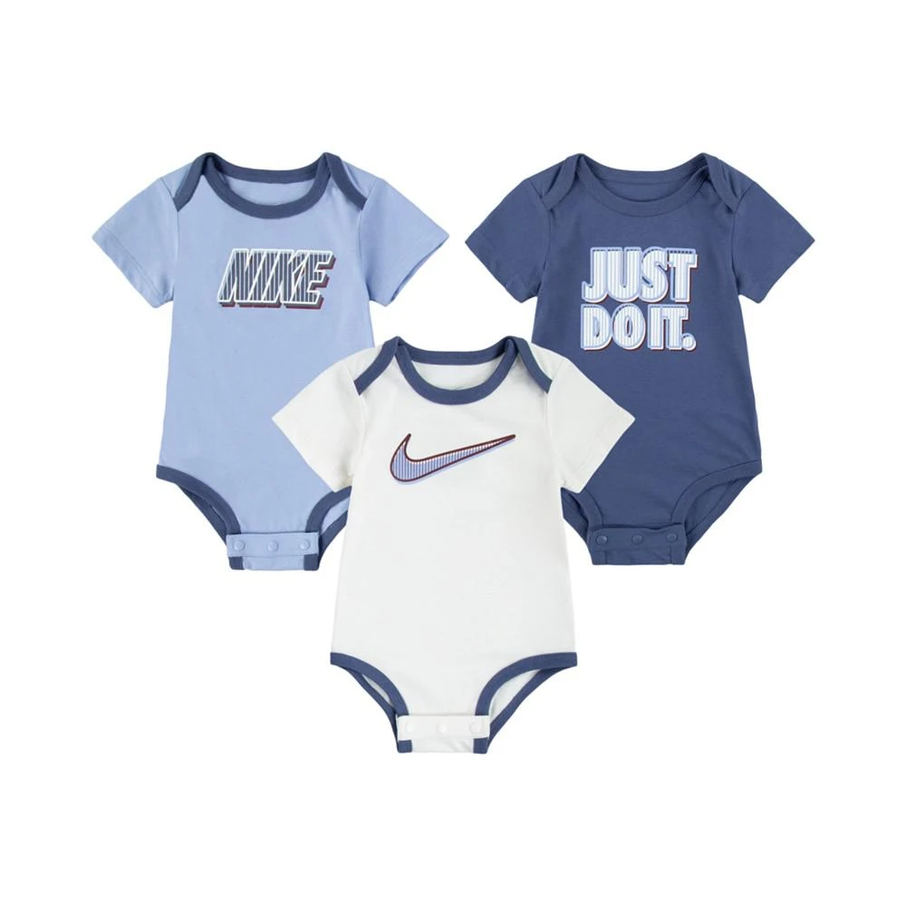 商品NIKE|Baby Boys Fastball Bodysuit, 3 Piece Set,价格¥168,第1张图片