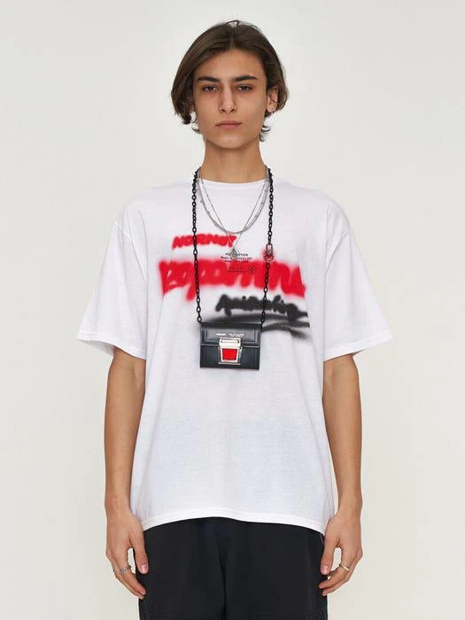 商品NORNOT|Regular Fit Dopamine T-Shirt White,价格¥797,第1张图片