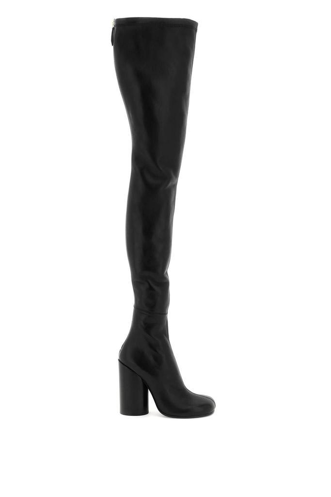 商品Burberry|OVER-THE-KNEE LEATHER BOOTS,价格¥12850,第1张图片