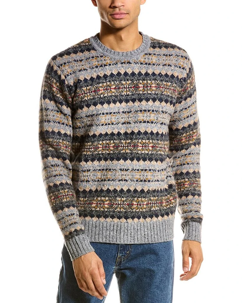 商品Alex Mill|ALEX MILL Diamond Fair Isle Wool & Alpaca-Blend Sweater,价格¥345,第2张图片详细描述