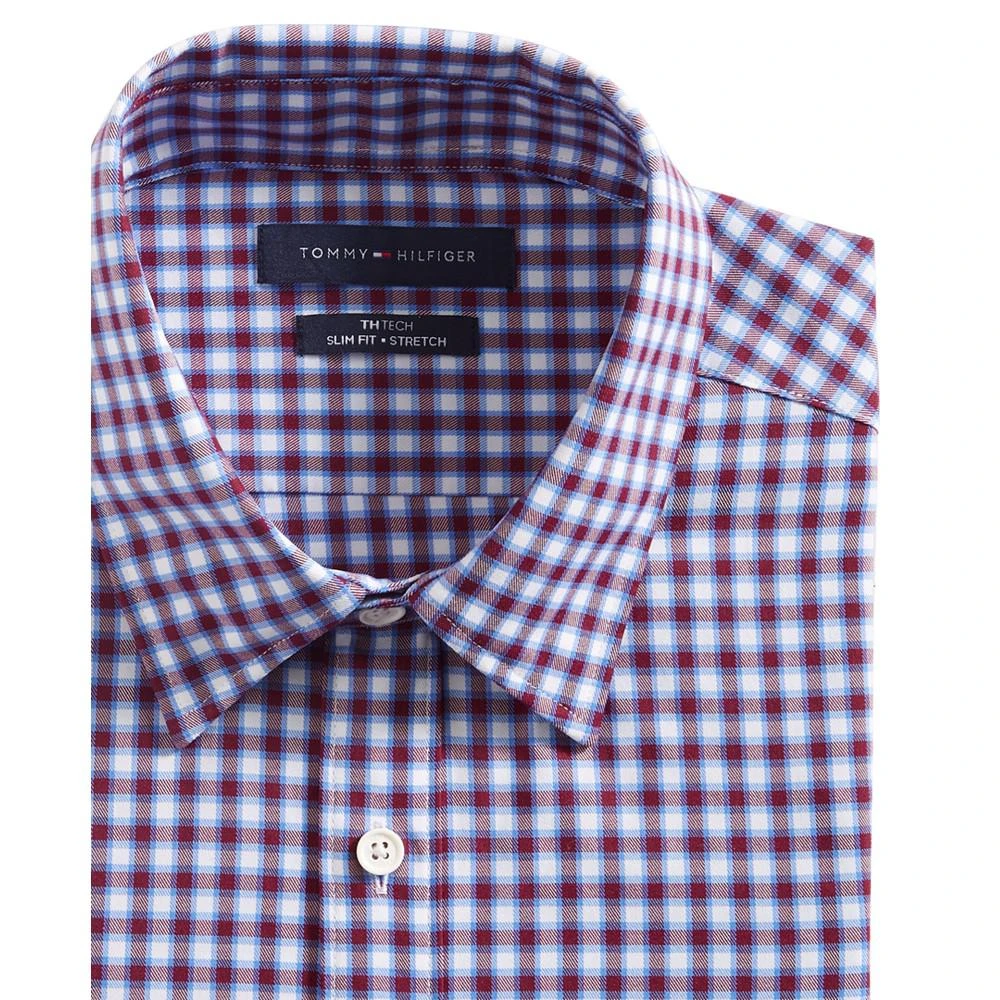 商品Tommy Hilfiger|Men's Tech The No Tuck Slim Fit Stretch Dress Shirt,价格¥239,第2张图片详细描述