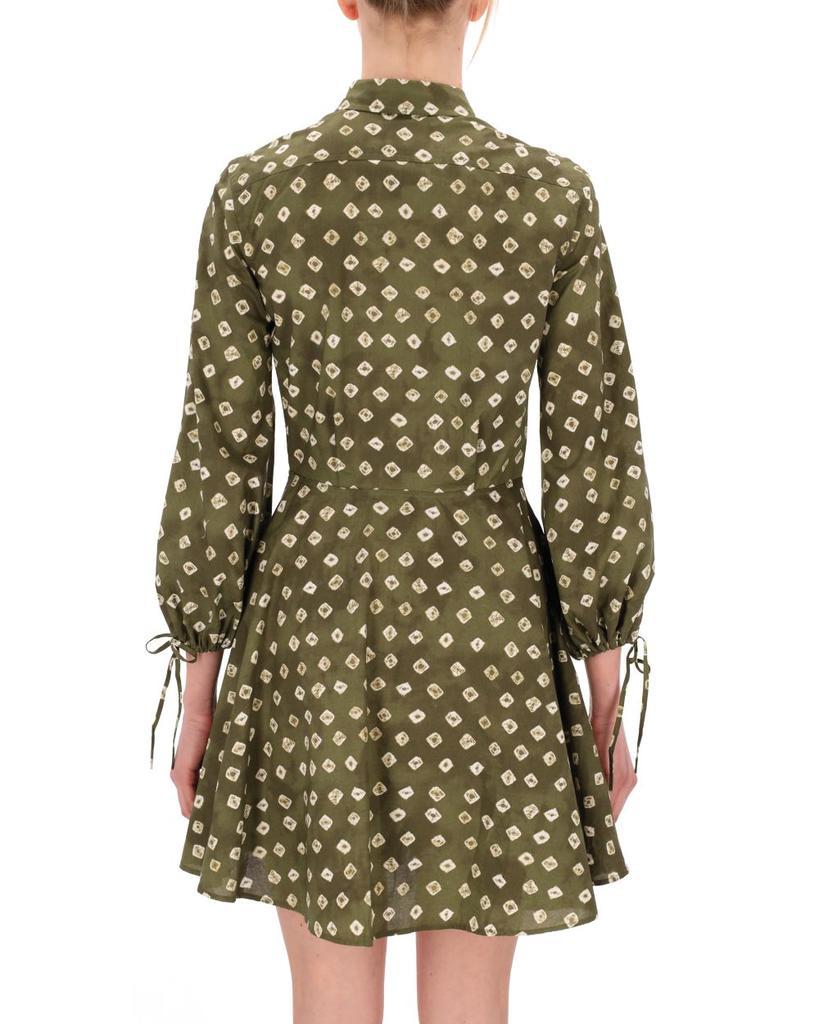 商品Ralph Lauren|Ralph L AU Ren Women's  Green Cotton Dress,价格¥2758,第6张图片详细描述