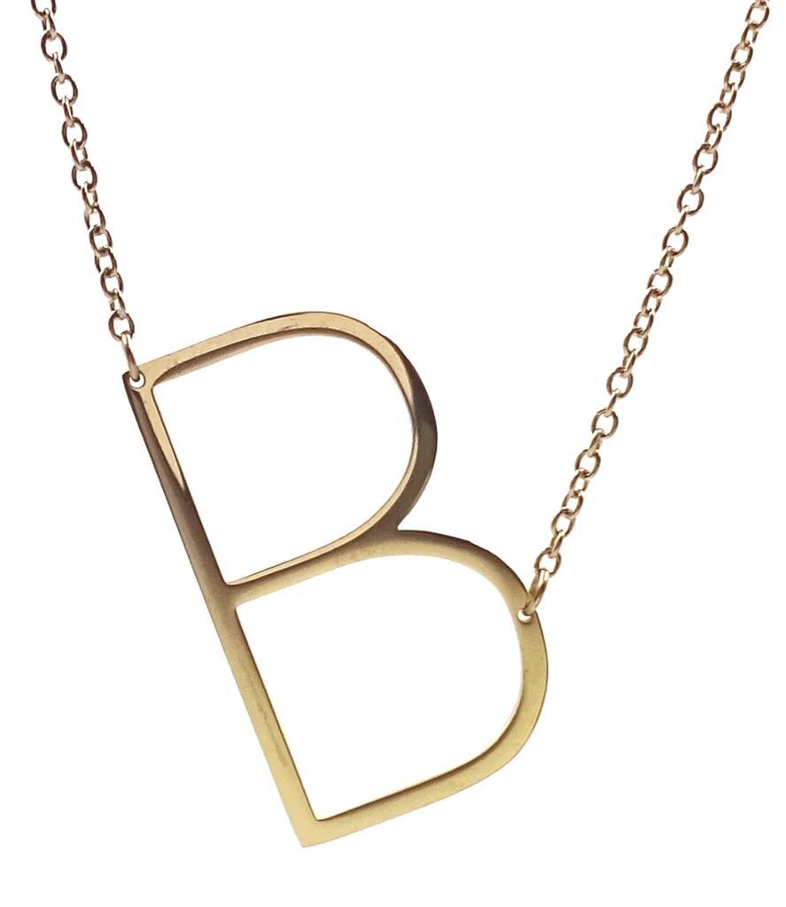商品Savvy Cie Jewels|1" 18K Gold Plated Necklace,价格¥148,第7张图片详细描述